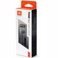 Słuchawki dokanałowe JBL T110 z mikrofonem BAS