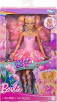 LALKA BARBIE WRÓŻKA z magiczną różdżką, magiczna zmiana koloru JCP76