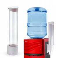 Dyspenser na kubki ViO C1 Biały - Podajnik kubków do wody