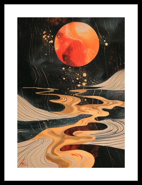 Plakat 25x35cm Planetarny Taniec zdjęcie 3