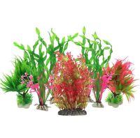 Pietypet 7 Dużych Roślin Do Akwarium Dekoracja Zbi