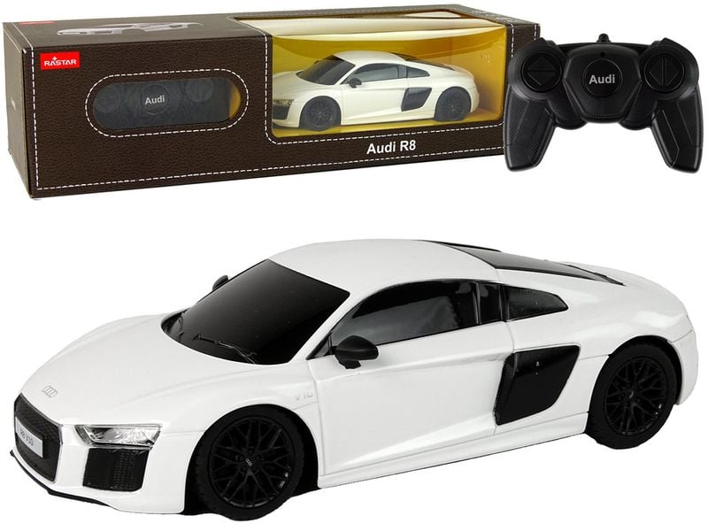Auto R/C Audi R8 1:24 Rastar Białe zdjęcie 1