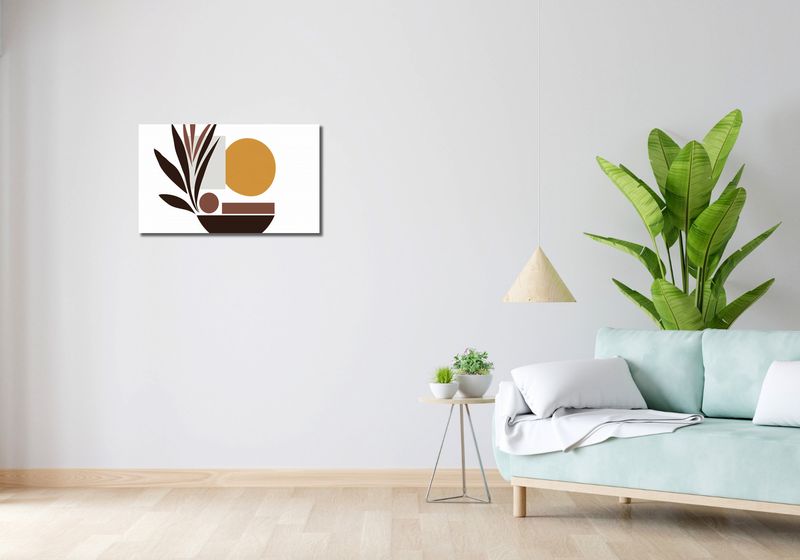 Obraz 70x40cm Stylizacja Roślin zdjęcie 2