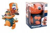 Duży dinozaur DLA DZIECI FIGURKI DINOZAURÓW DRZEWKA WEJŚCIE DO JASKINI