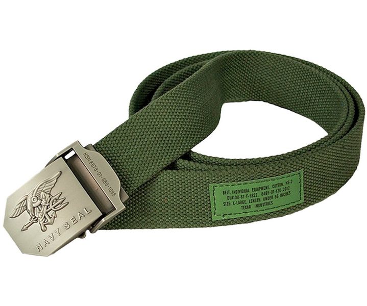 Pas pasek parciany Texar NAVY SEAL 140 olive zdjęcie 1