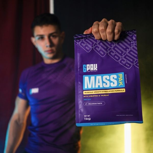 MASS PAK 1KG GAINER COMPLEX BIAŁKO KREATYNA MASA zdjęcie 3