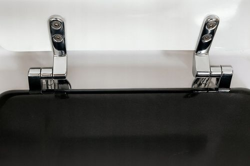 Zawiasy uchwyty TYP U metalowe do DESKI sedesowej drewnianej MDF mocowania na Arena.pl