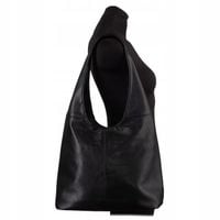 czarna torebka shopper worek skórzana klasyczna torebka shopper bag