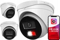 Kamera IPCAM-T4-30DL 4MPx HiLook by Hikvision Hybrid Light Mikrofon MD2.0