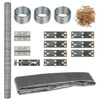 Kurnik, 268x100x190 cm, metalowy