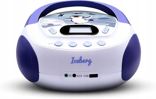 ODTWARZACZ CD MP3 Metronic Mooov Iceberg 477179 DLA DZIECI Z PORTEM USB na Arena.pl