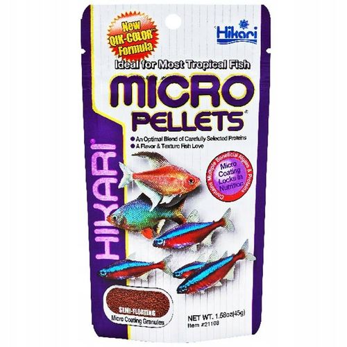 HIKARI Micro Pellets 45g Dla ryb z Amazonki na Arena.pl