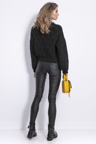 Sweter F835 Beż melanż S/M na Arena.pl