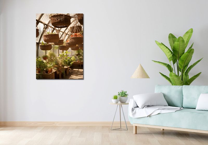 Obraz 70x100cm Zawieszone Ogrody zdjęcie 2