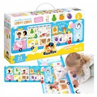 CzuCzu Puzzle z Dziurką Lody! Lody! Układanka 23 ele. dla Malucha 2+