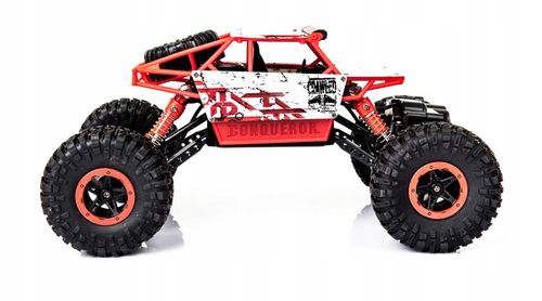Samochód Rc ROCK CRAWLER 2.4GHz 1:18 Czerwony na Arena.pl