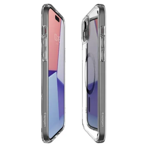 Etui Spigen Ultra Hybrid MagSafe na iPhone 15 Plus - karbon na Arena.pl