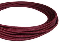 Przewód w oplocie syntetycznym kolor BURGUND 2*0,75 OMY