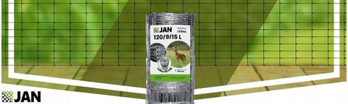 Siatka Leśna Ogrodzeniowa wys 120/9/15 L 50m Budowlana na kury Sarny Gratis na Arena.pl