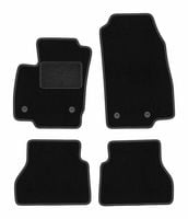 Dywaniki welurowe LUX Ford B-MAX 2012-2017 czarne z mocowaniami