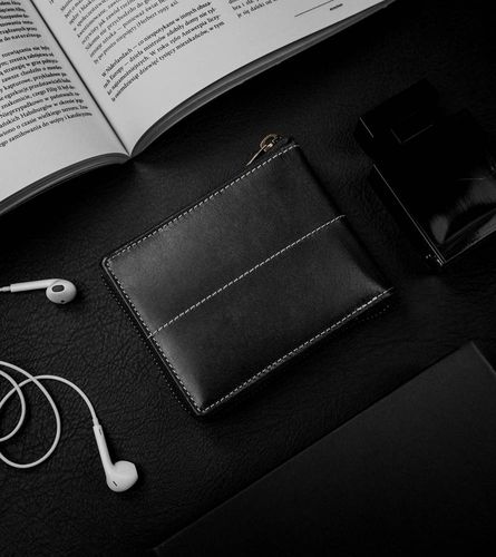 duży, skórzany portfel męski na suwak - always wild na Arena.pl