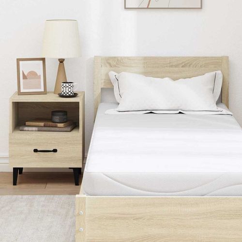 Materac Biały 80 x 200 cm Żelowa pianka pamięciowa na Arena.pl