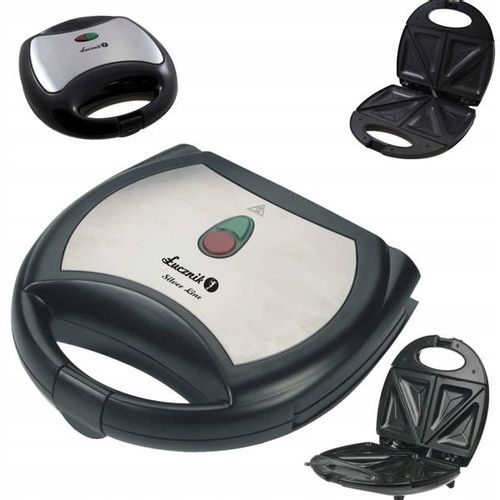 Sandwich toster opiekacz do kanapek trójkąty 750 W SW-1004 S Łucznik na Arena.pl