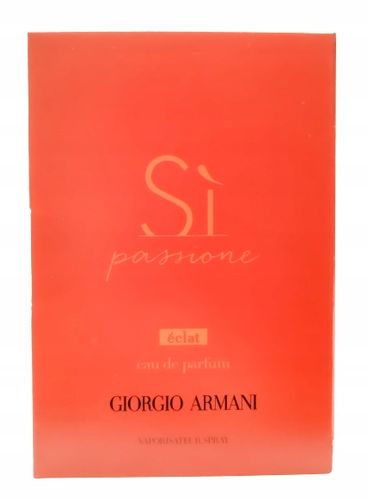 Giorgio Armani Si Passione Eclat EDP 1,2ml na Arena.pl