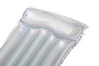 MATERAC DMUCHANY DO PŁYWANIA SZARY WYSOKA JAKOŚĆ WYKONANIA