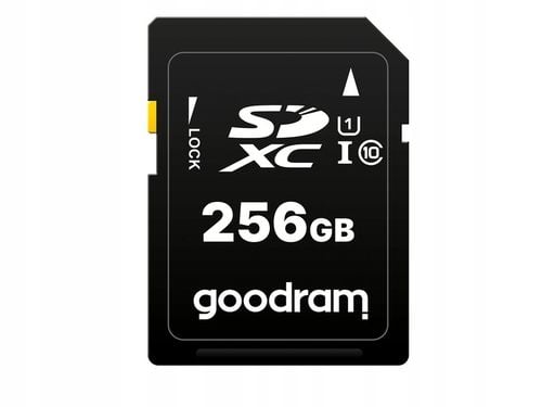 KARTA PAMIĘCI MICRO SD GOODRAM SDXC 256GB + ADAPTER CLASS 10 na Arena.pl