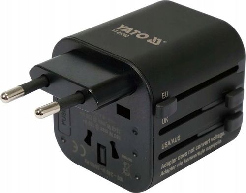 ADAPTER SIECIOWY PODRÓŻNY PRZEJŚCIÓWKA WTYCZKA PODRÓŻNA USA UK EU YATO na Arena.pl
