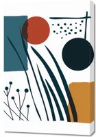 Obraz 60x90cm Przerys nad Treścią