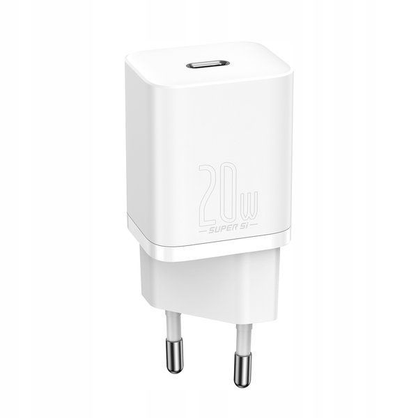 BASEUS SZYBKA ŁADOWARKA DO TELEFONU IPHONE ZASILACZ USB-C TYP-C QC 20W PD zdjęcie 15