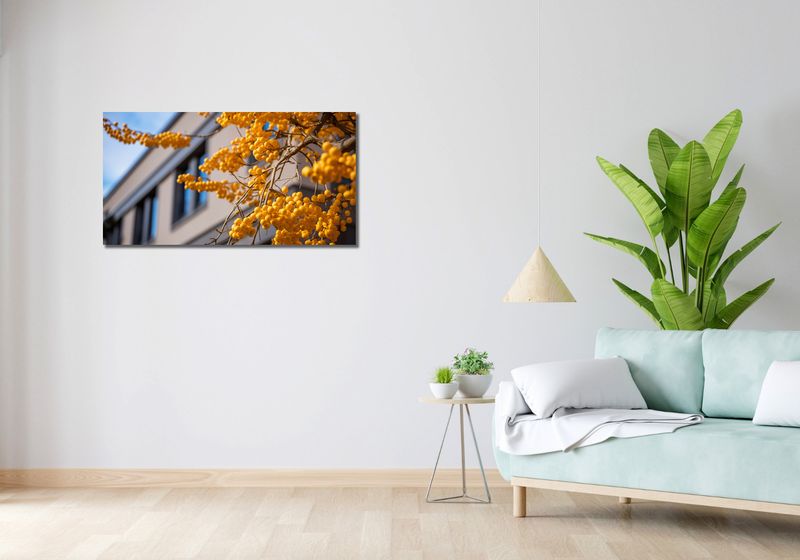 Obraz 100x50cm Złote Jagody zdjęcie 2