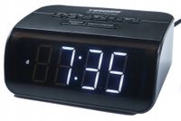 RADIOBUDZIK Budzik Z Radiem ALARMEM LED Radio AM/FM 490