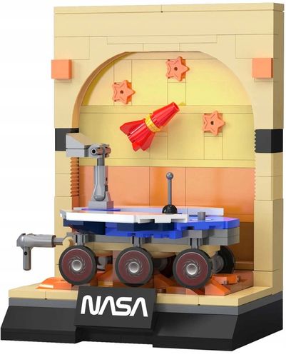 DUŻY ZESTAW KOSMICZNY KLOCKI KONSTRUKCYJNE CADA NASA WYSTAWA 1182 ELEMENTÓW na Arena.pl