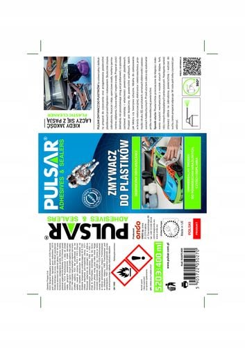 ZMYWACZ DO PLASTIKÓW ODTŁUSZCZACZ PULSAR 400 ml na Arena.pl