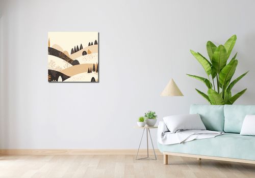 Obraz 60x60cm Jesień w Wzgórzach na Arena.pl