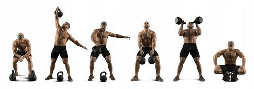 KETTLEBELL ŻELIWNY HMS 6 KG na Arena.pl
