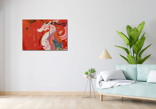 Obraz 90x60cm Orientacyjny Smok na Arena.pl