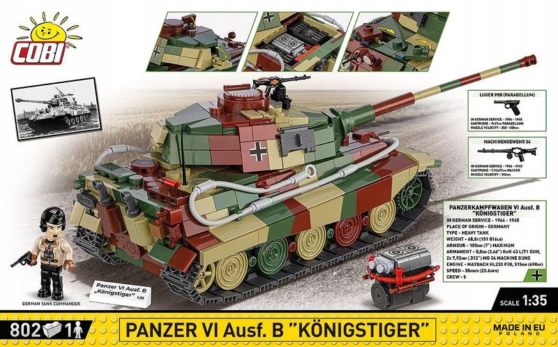 Historical Collection Panzer VI Ausf. B Knigstiger zdjęcie 1