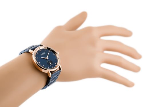 PACIFIC 6010 (zy597d) - navy/rosegold na Arena.pl