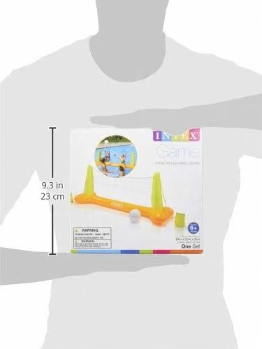 SIATKÓWKA DMUCHANA DO BASENU + PIŁKA INTEX 56508 na Arena.pl