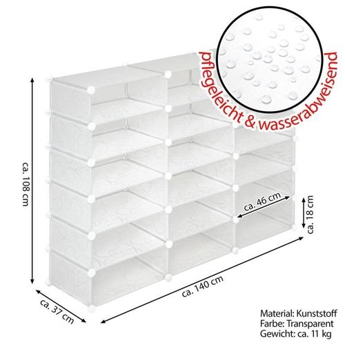 Przezroczysta szafka 18 - system wtykowy na Arena.pl