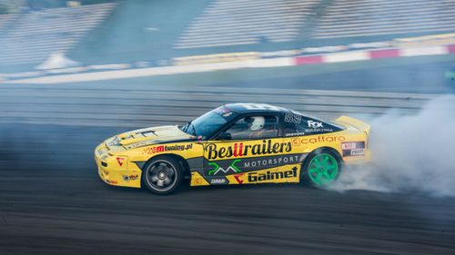 Naklejka TurboWorks Czarna na Arena.pl