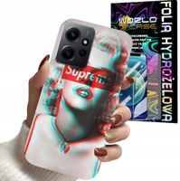 ETUI DO XIAOMI NOTE 12 4G - Monroe MODNE KOBIECE WZORY + FOLIA