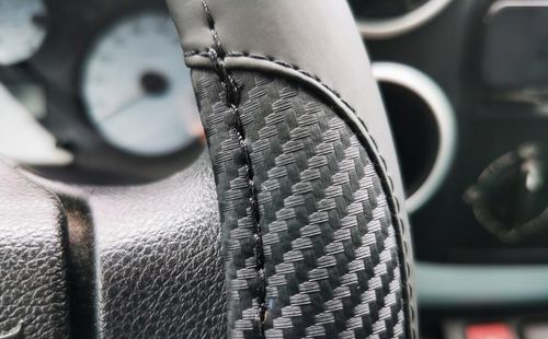 VW Golf 4 5 6 7 Jetta Passat B5 B6 B7 Polo UP! na kierownice skóra karbon na Arena.pl