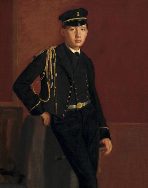 Achille De Gas in the Uniform of a Cadet, Edgar Degas - plakat 50x70 cm zdjęcie 1