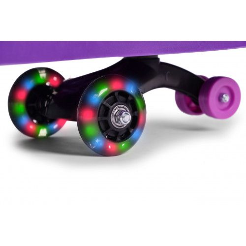 JEŹDZIK GRAWITACYJNY ECOTOYS LED 70KG DLA DZIECI 3+ FIOLETOWY na Arena.pl