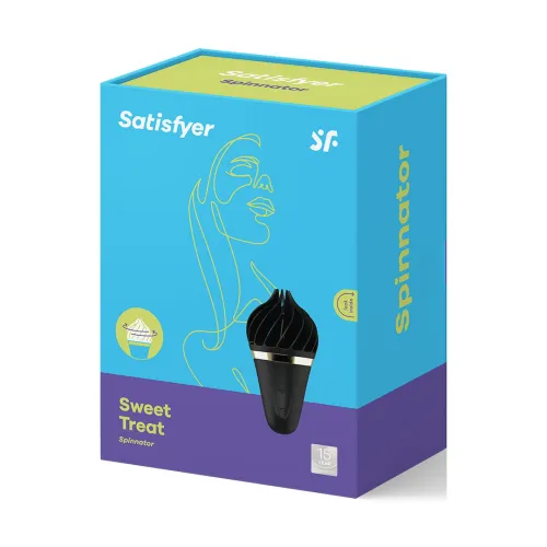 satisfyer sweet treat - stymulator z obrotowym systemem silikonowym na Arena.pl